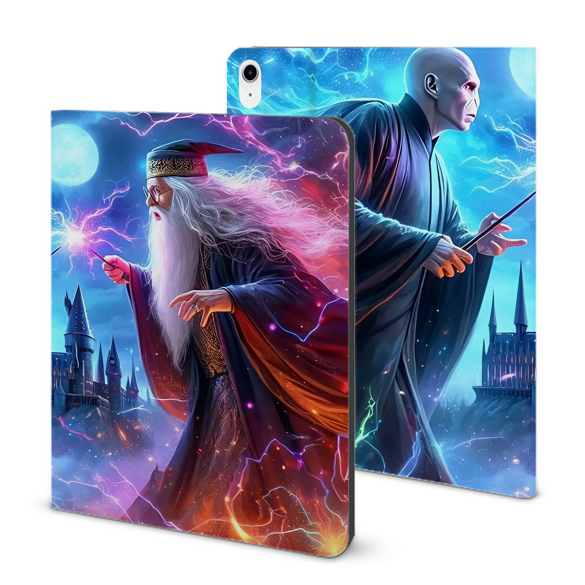 （画像用） Harry Potter ハリー・ポッターシリーズ IPad ケース ブック型 PUレザー TPU 耐衝撃 軽量 薄型 ペン収納なし 全面保護 IPad 各モデル対応